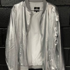 Mens metallic jacket!